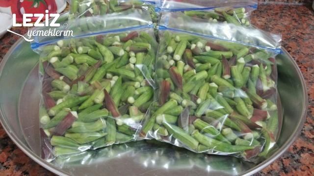 Dondurucuya Bamya Konulması