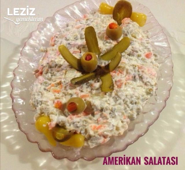 Amerikan Salatası (Olivier Salatası)