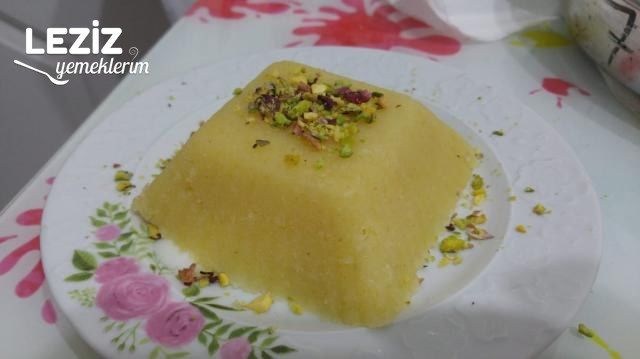 Dondurmalı İrmik Tatlısı