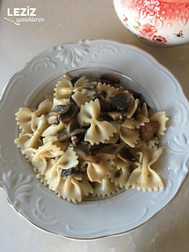 Mantarlı Makarna Tarifi