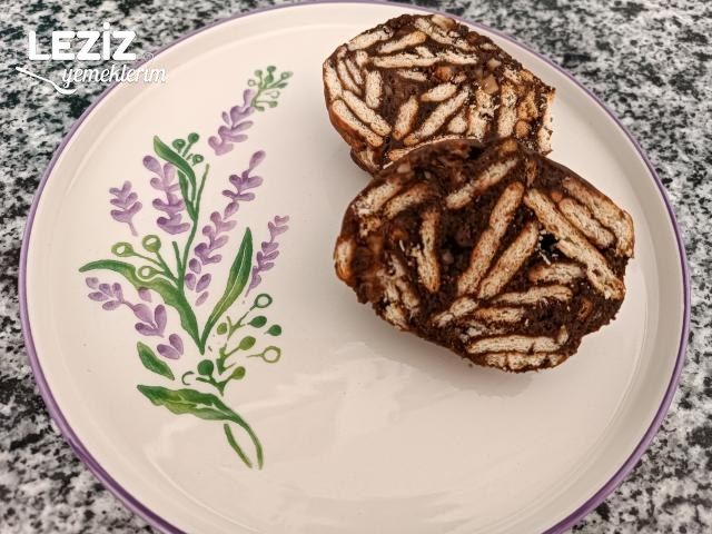 Muzlu Cevizli  Mozaik Pasta Tarifi