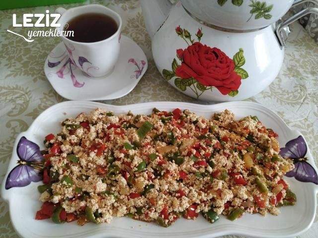 Sebzeli Çökelek Kavurması