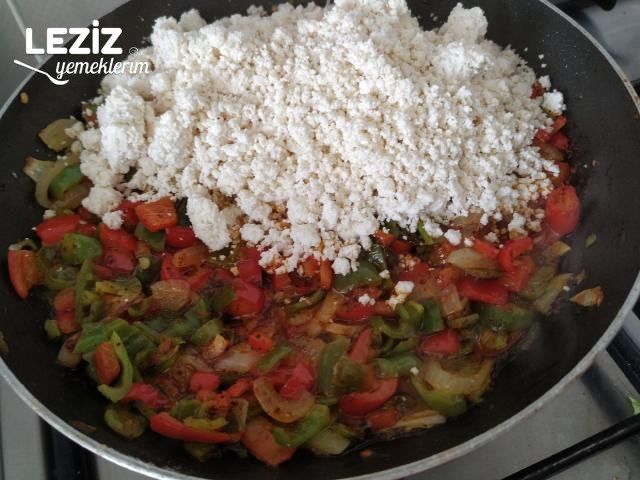 Sebzeli Çökelek Kavurması