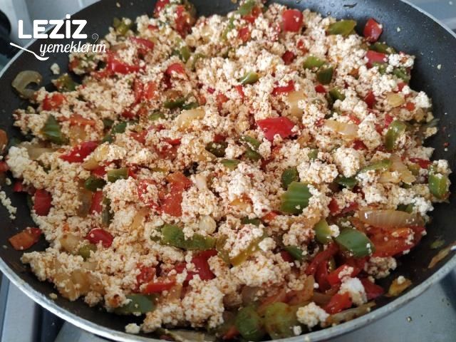 Sebzeli Çökelek Kavurması