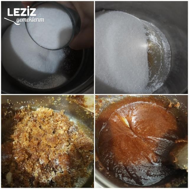 Karamelize Şerbetli Kemalpasa Tatlısı