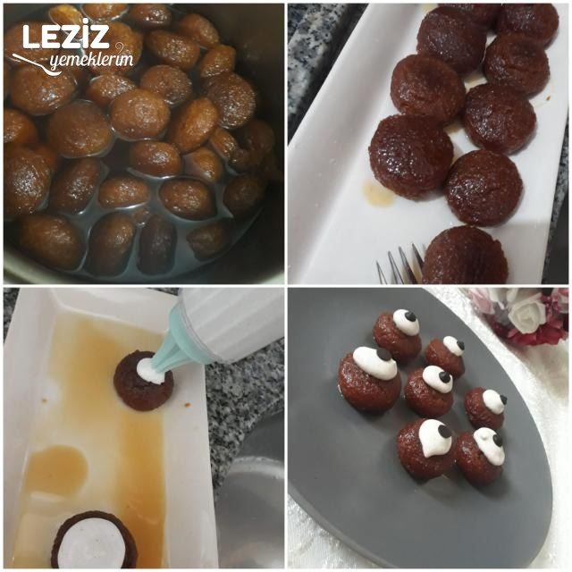 Karamelize Şerbetli Kemalpasa Tatlısı