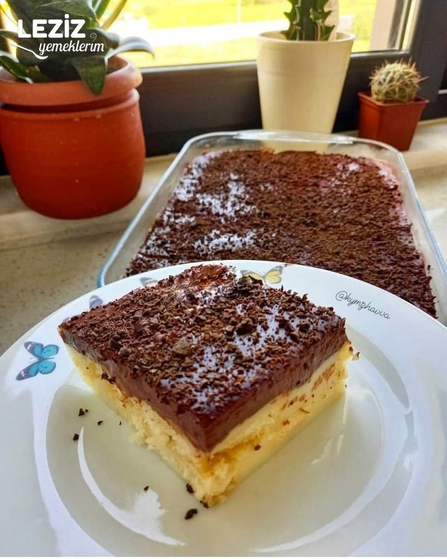 Kremalı Kedidili Tatlısı (Pastası)