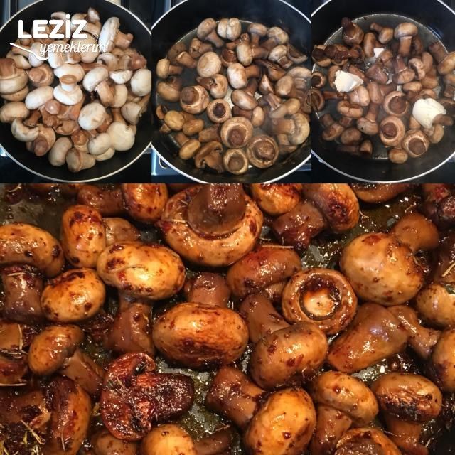 Mantar Kavurma (Anne Usulü)