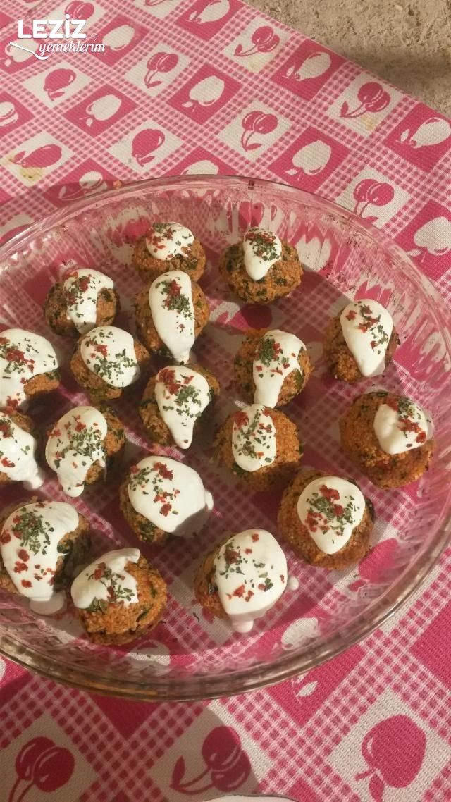 Ispanaklı Bulgur Topları