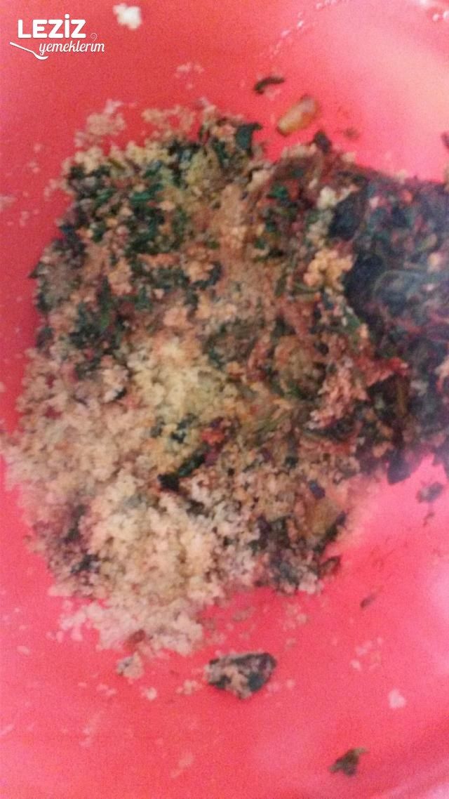 Ispanaklı Bulgur Topları