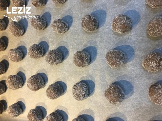 Çikolatalı Kristal Kurabiye