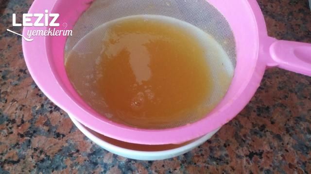 Ev Yapımı Şeftali Suyu Tarifi