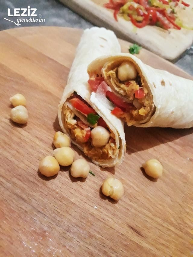 Yöresel Sokak Lezzetimiz Nohut Dürüm