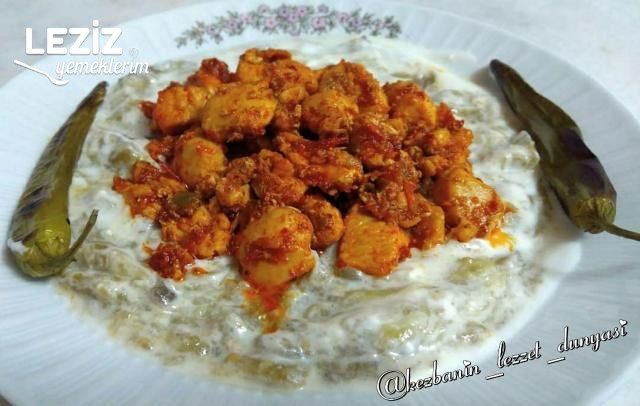 Patlıcan Yatağında Tavuk Sote Tarifi