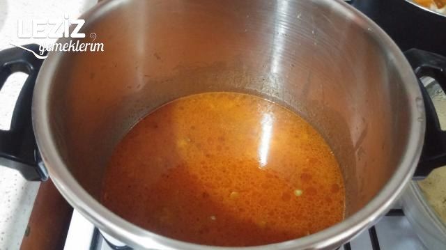 Kıymalı Mercimek Yemeği (Düdüklü Tencerede)