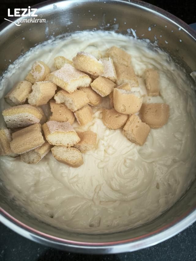 Kremalı Kedi Dili Pastası