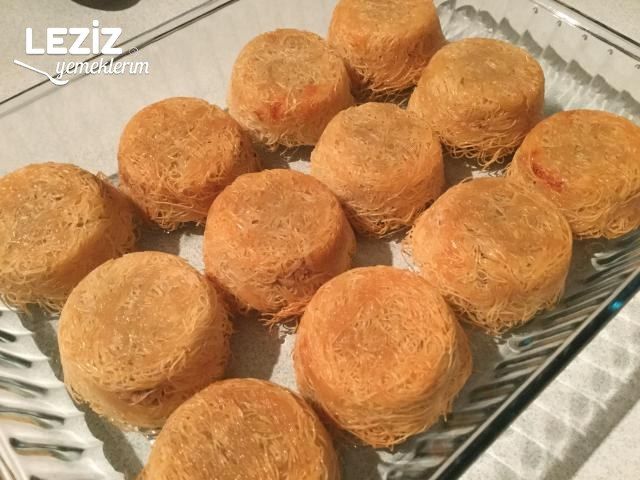 Muffin Kalıbında Tel Kadayıf