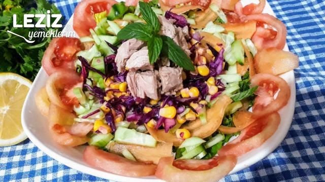 Ton Balıklı Karışık Salata