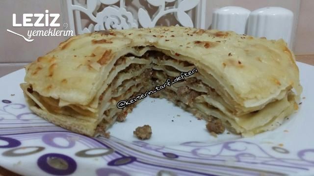 Kıymalı Akıtma Böreği Tarifi