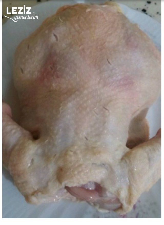 Fırında Tüm Tavuk Özel Tarifim