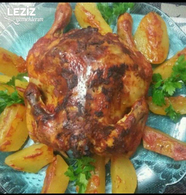 Fırında Tüm Tavuk Özel Tarifim