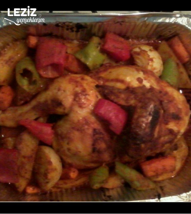 Fırında Tüm Tavuk Özel Tarifim
