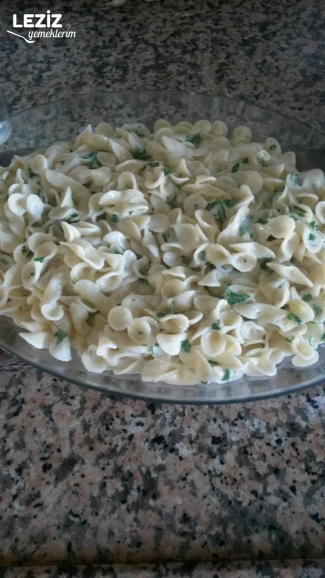Yoğurtlu Patlıcanlı Makarna