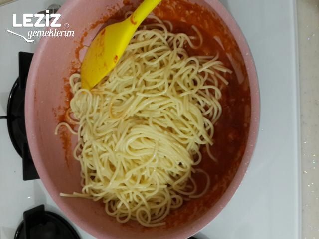 Havuçlu Karabiberli Spagetti