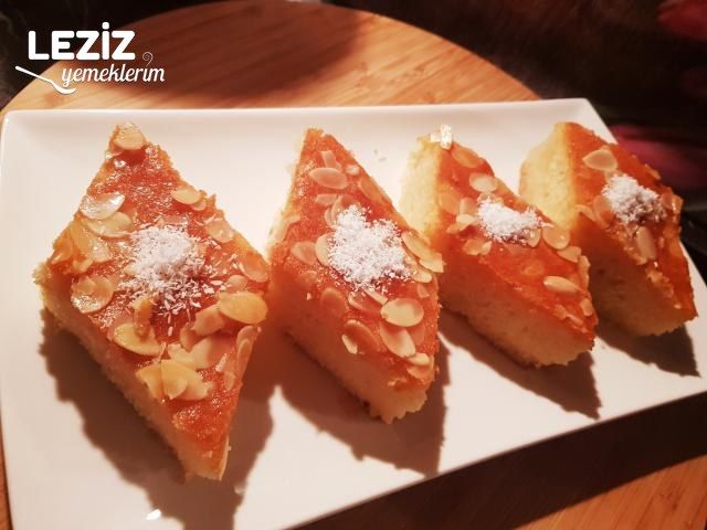 Limonlu Bademli Revani Tatlısı
