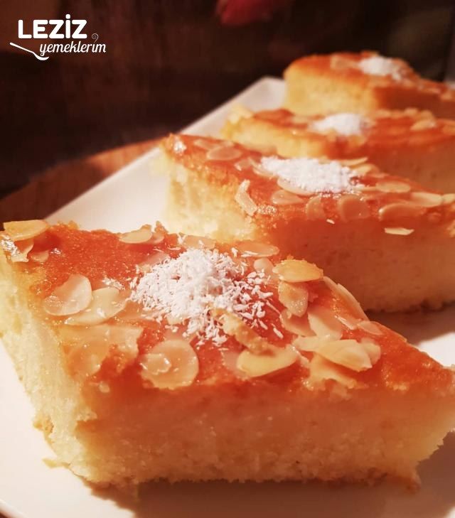 Limonlu Bademli Revani Tatlısı
