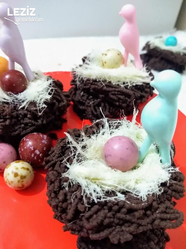 Kuş Yuvası Kurabiyesi