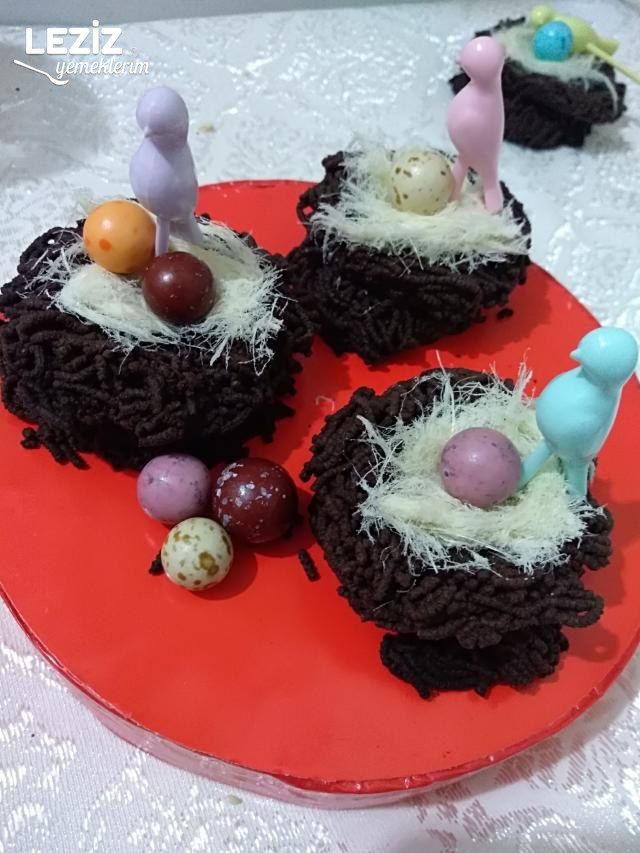 Kuş Yuvası Kurabiyesi