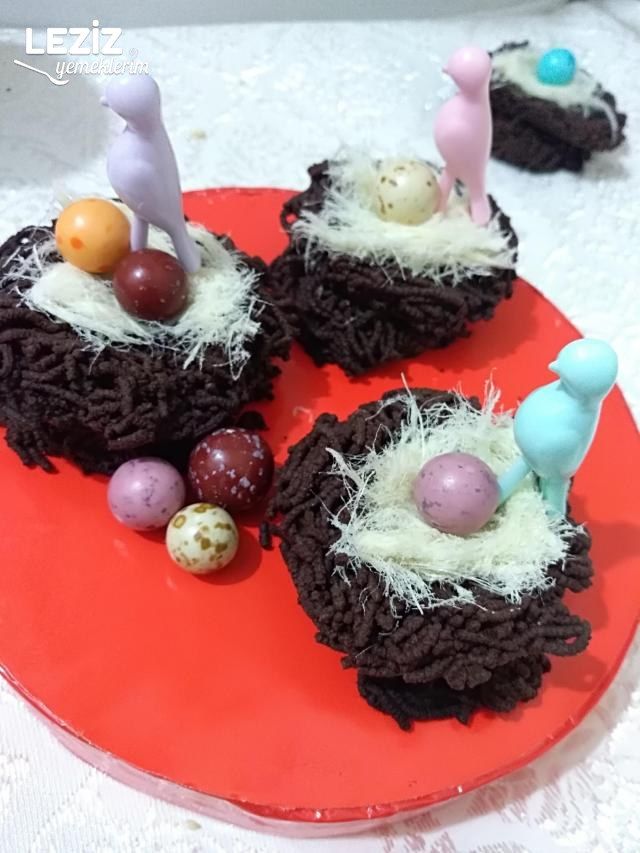 Kuş Yuvası Kurabiyesi