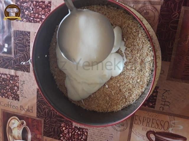 Muhallebili Kadayıf (Aşamalı Anlatım)
