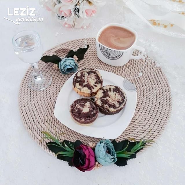 Kağıt Bardakta Mermer Kek Tarifi