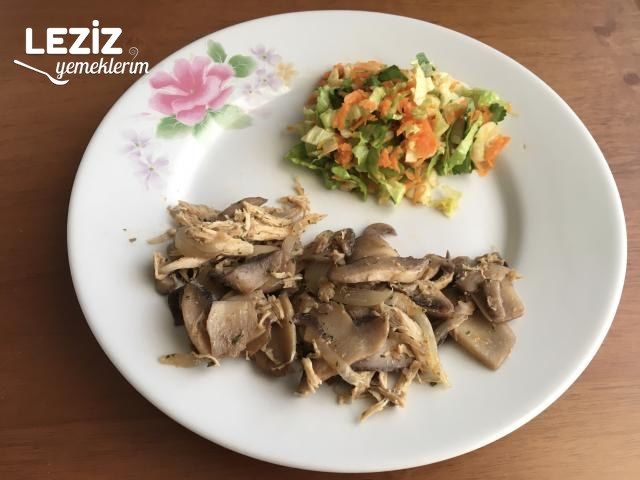 Tavuklu Mantar Kavurma