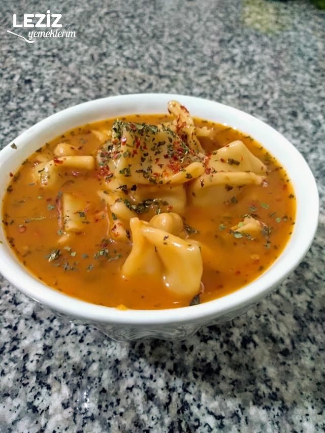 En Kolay Yüksük Çorbası Tarifi