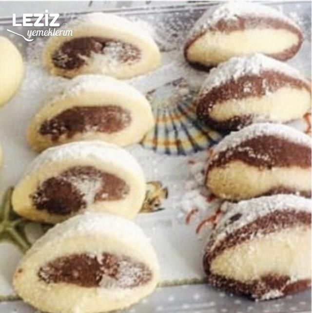 İki Renkli Kurabiye (Bayılacaksınız)