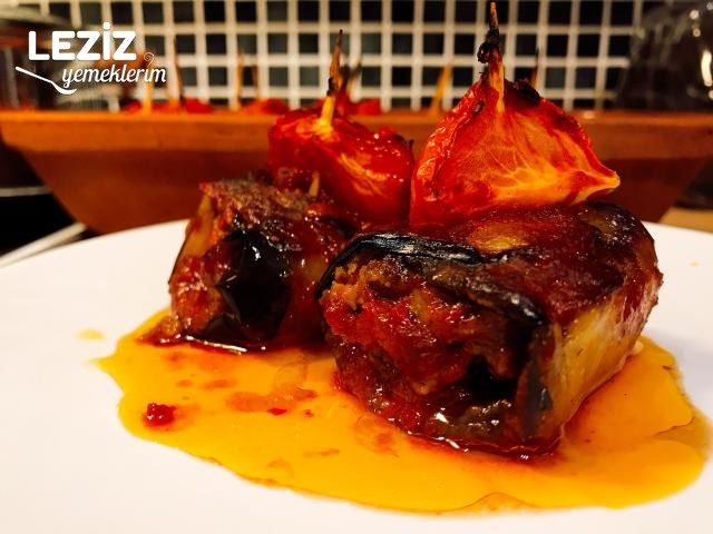 Köfteli Patlıcan Sarması Tarifi