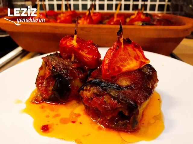 Köfteli Patlıcan Sarması Tarifi