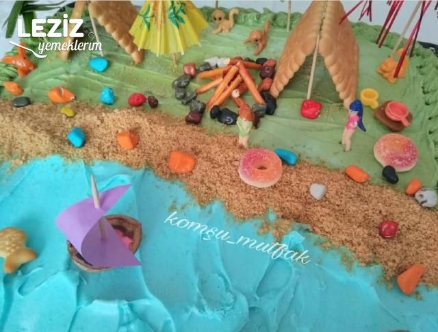 Çocuklara Sürpriz Pasta