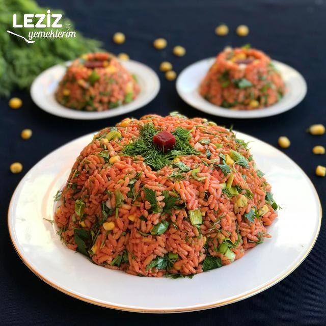 Pancarlı Pirinç Salatası