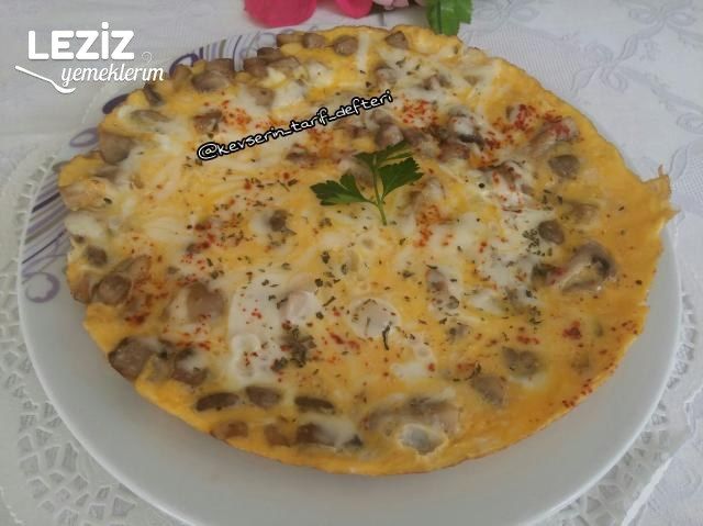 Mantarlı Omlet Tarifi