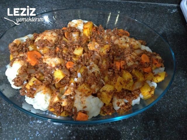 Fırında Beşamel Soslu Karnabahar