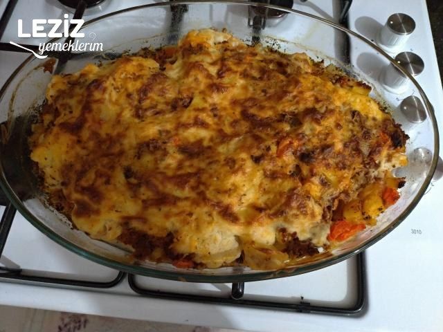 Fırında Beşamel Soslu Karnabahar