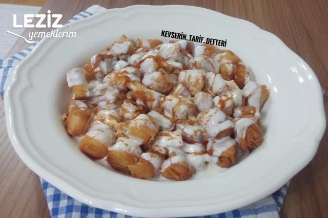 Enfes Şiş Mantısı (Yufka Mantısı) Tarifi