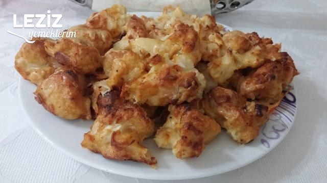 Fırında Nefis Soslu Kaşarlı Karnabahar Tarifi