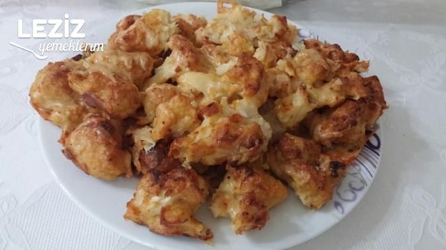 Fırında Nefis Soslu Kaşarlı Karnabahar Tarifi