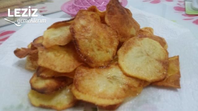 Patates Cipsi (Ev Yapımı) Leziz Yemeklerim