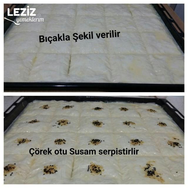 Baklava Yufksıyla Tepsi Böreği